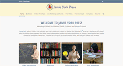 Desktop Screenshot of jamieyorkpress.com